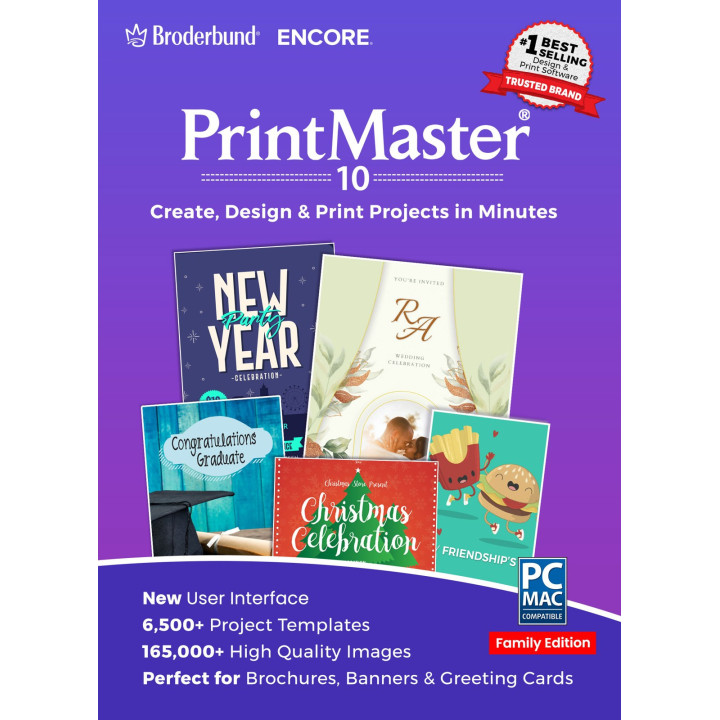 PrintMaster 10 - Family Edition - Download Mac