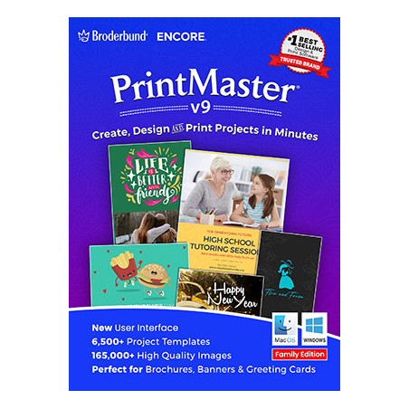 PrintMaster v9 - Family Edition - Download Windows