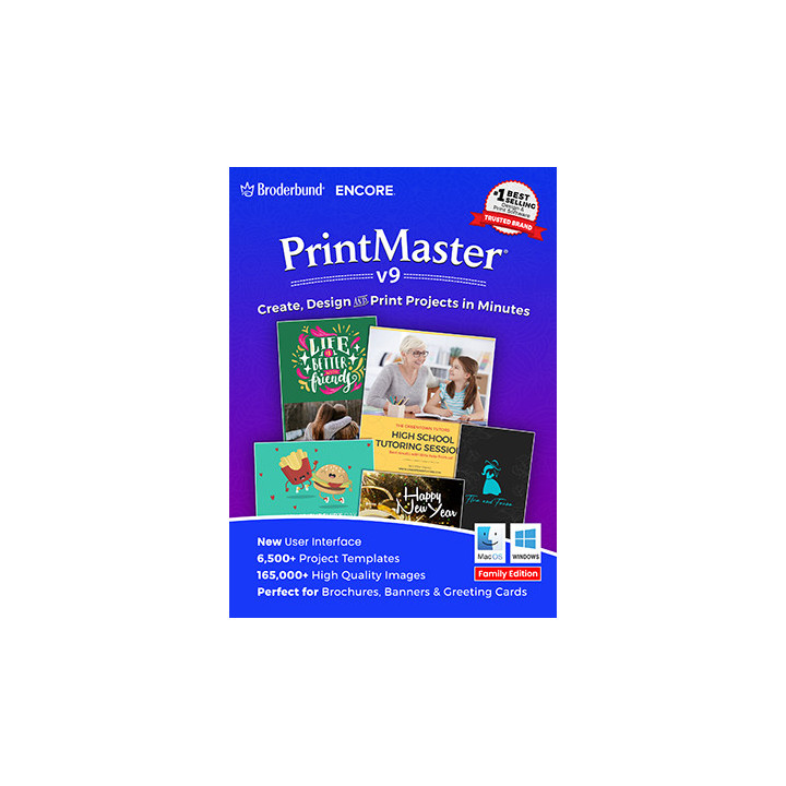 PrintMaster v9 - Family Edition - Download Windows
