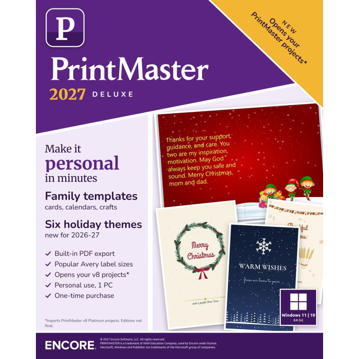 PrintMaster 2027 Deluxe