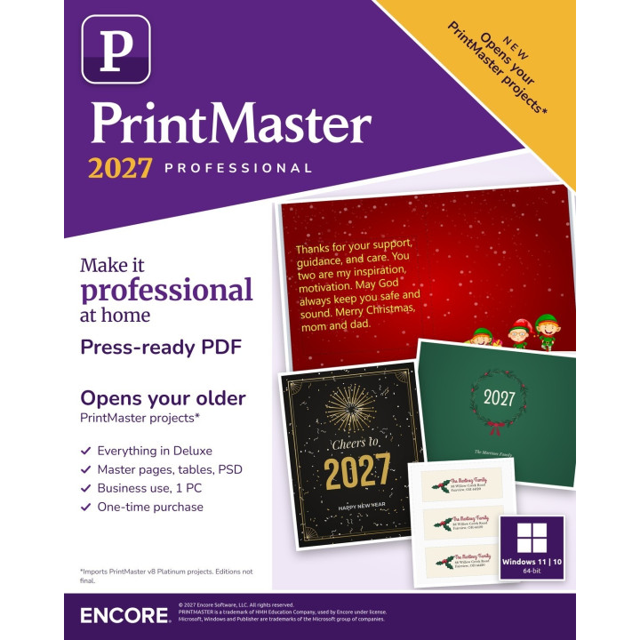 PrintMaster 2027 Professional