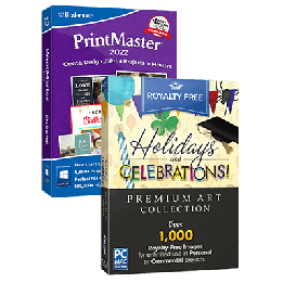 PrintMaster 2022 with Royalty Free Premium Holidays and Celebrations Image Collection