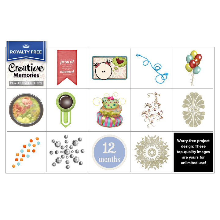 Royalty Free Complete Creative Memories Premium Art Collection - Platinum Edition - Download - Windows