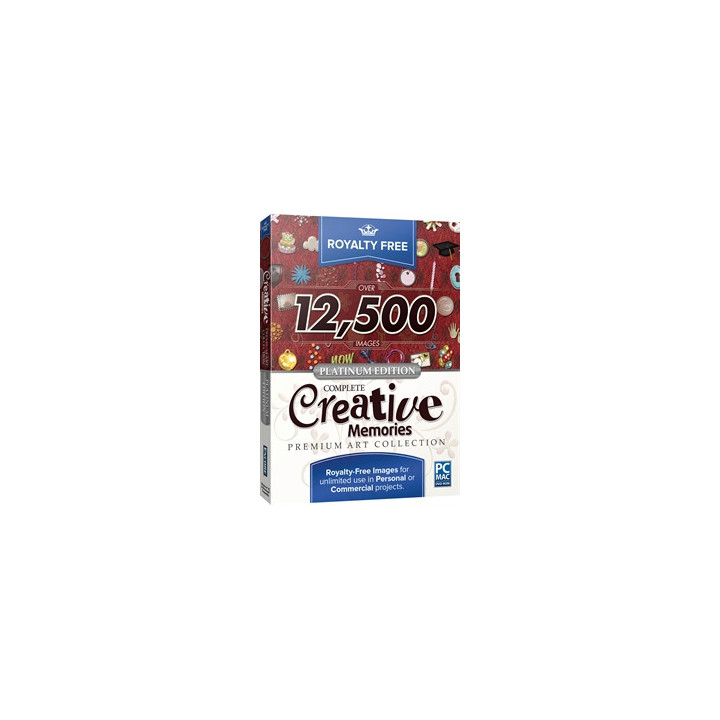 Royalty Free Complete Creative Memories Premium Art Collection - Platinum Edition - Download - Macintosh