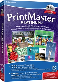 PrintMaster v8 Platinum box